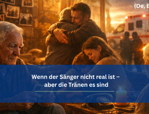 Wenn der Sänger nicht real ist – aber die Tränen es sind