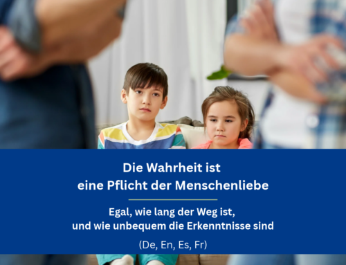 Die Wahrheit ist eine Pflicht der Menschenliebe